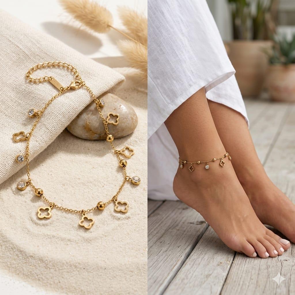 Flower Anklet